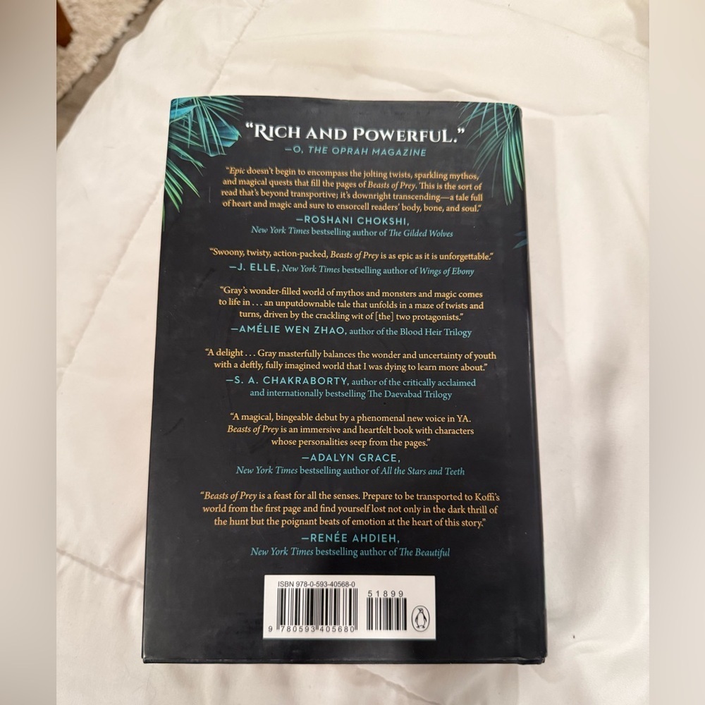 Beasts of Prey Hardcover Book - Picture 4 of 4
